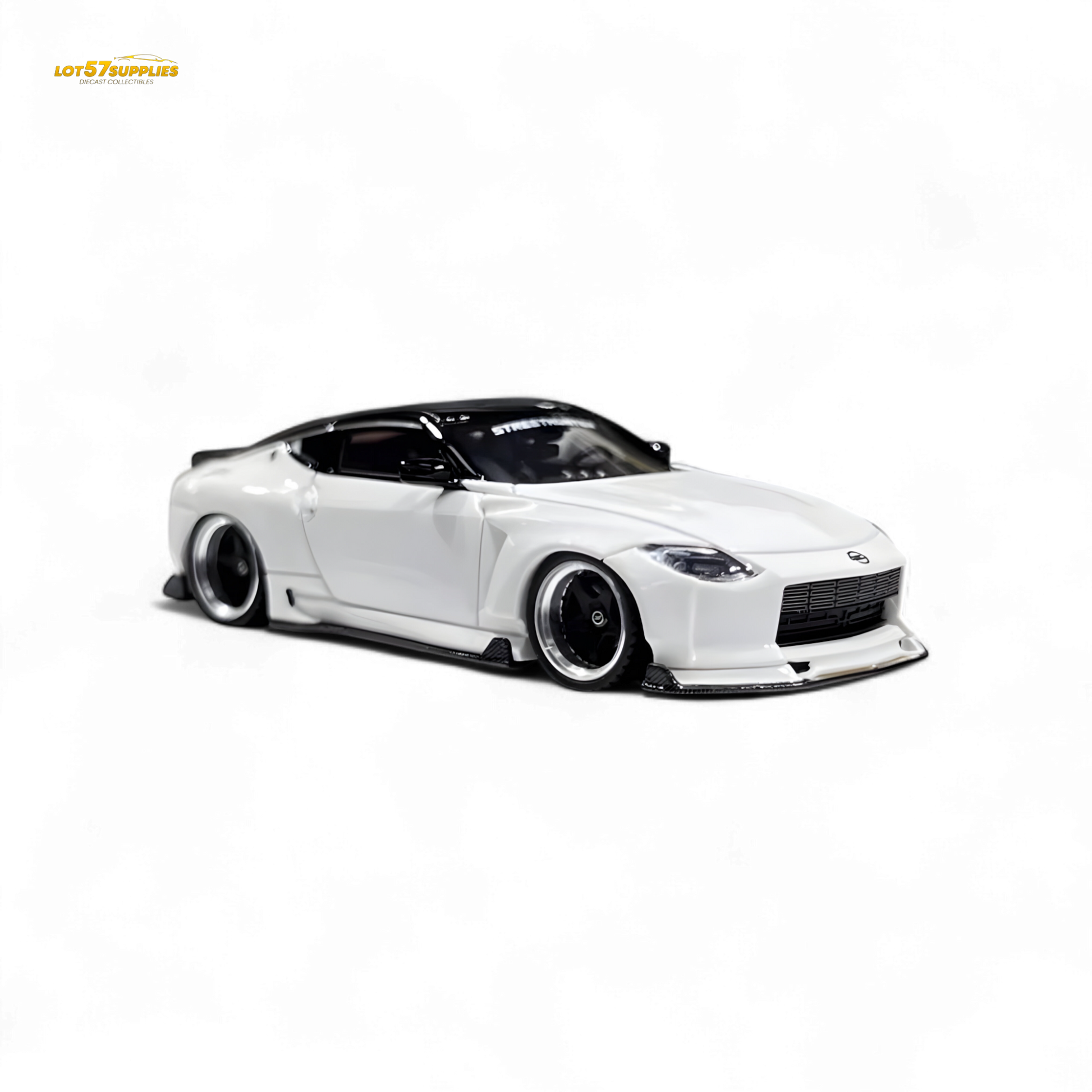 Error404 Nissan 400Z White Limited to 499 Units 1:64 Resin Model