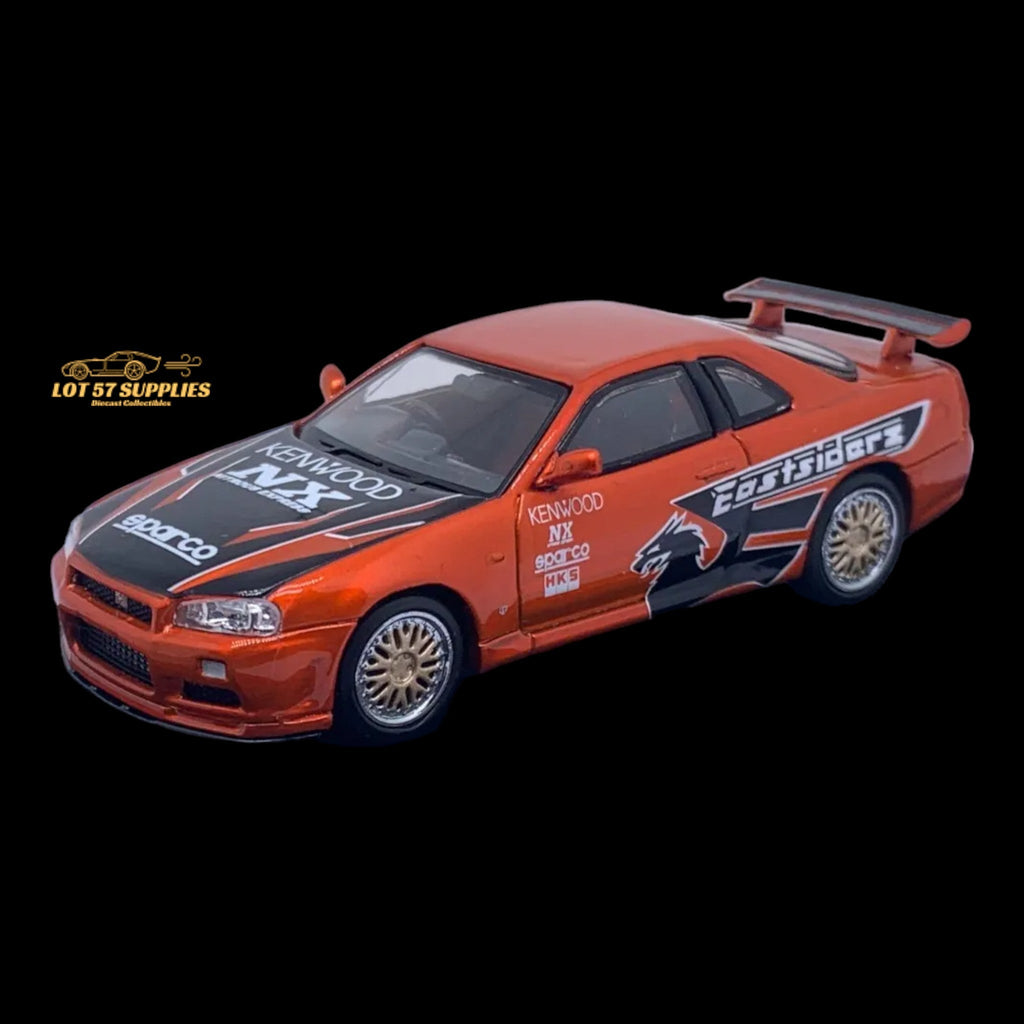 Street Weapon Nissan (R34) GT-R NFS UNDERGROUND 1:64 - Collectors World Toys