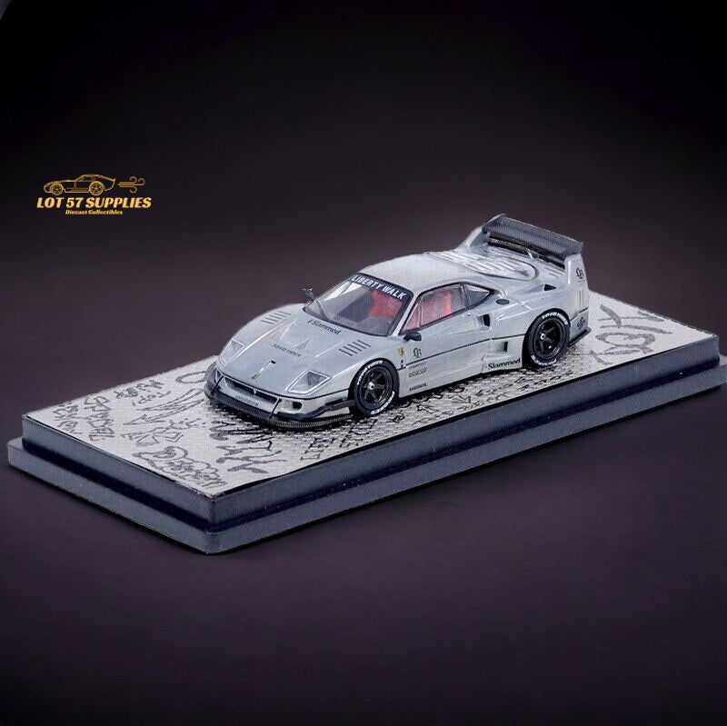 Inno64 RAW CHASE Ferrari F40 LBWK HONG KONG TOYCAR SALON 2023 SPECIAL EDITION 1:64 - Collectors World Toys