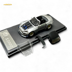 Rhino Model RM 1:64 Honda S2000 Wide-Body Roadster Silver