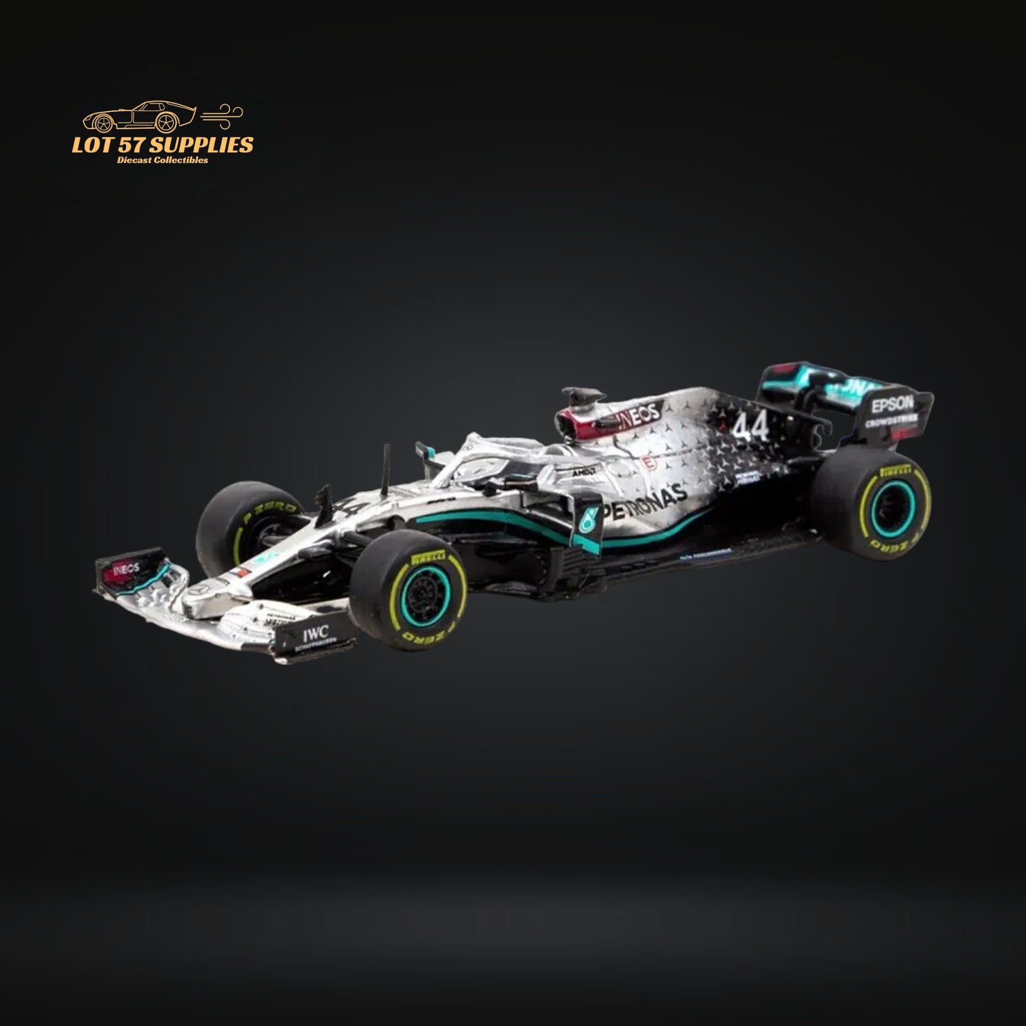 Tarmac Works Mercedes-AMG F1 W11 EQ Performance Barcelona Pre-Season Testing 2020 Lewis Hamilton 1:64 Main image