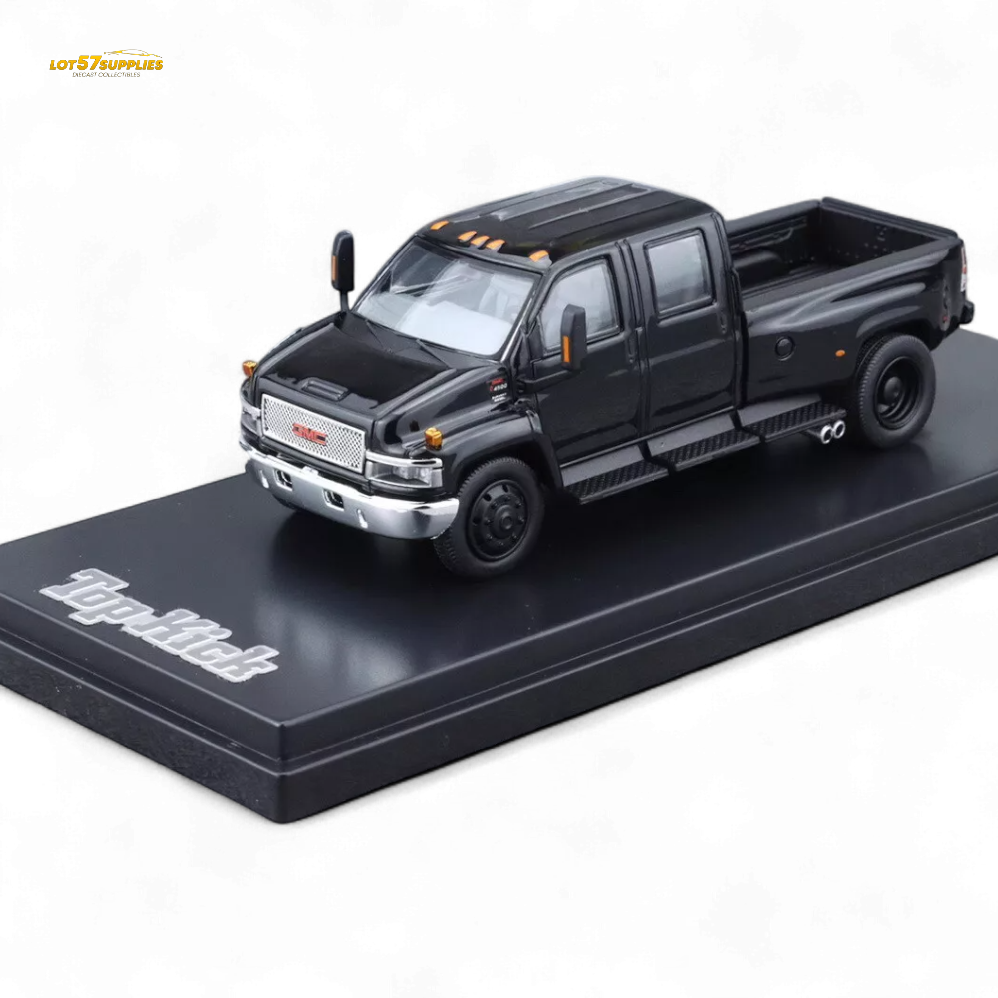 (Pre-Order) GOC GMC TOPKICK Pickup - Black 1:64 - Collectors World Toys