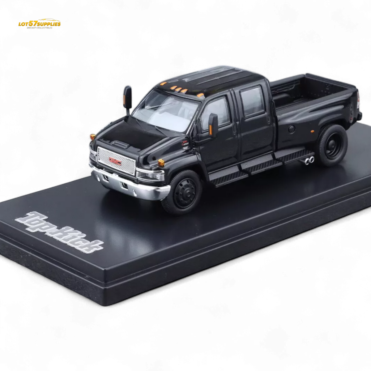 (Pre-Order) GOC GMC TOPKICK Pickup - Black 1:64 - Collectors World Toys