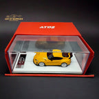 ATOZ Toyota Supra GR in Yellow 1:64 Resin model - Collectors World Toys