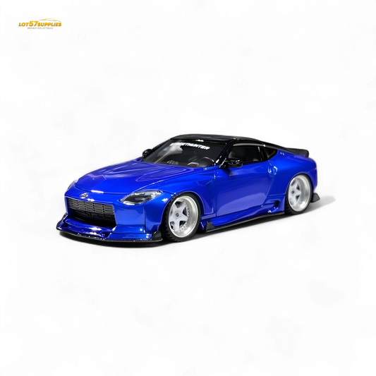 Error404 Nissan 400Z Candy blue Limited to 499 Units 1:64 Resin Model