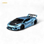 Flame Huracan LP610-4 LWBK WideBody Resin - ICE BLUE LBWK 1:64
