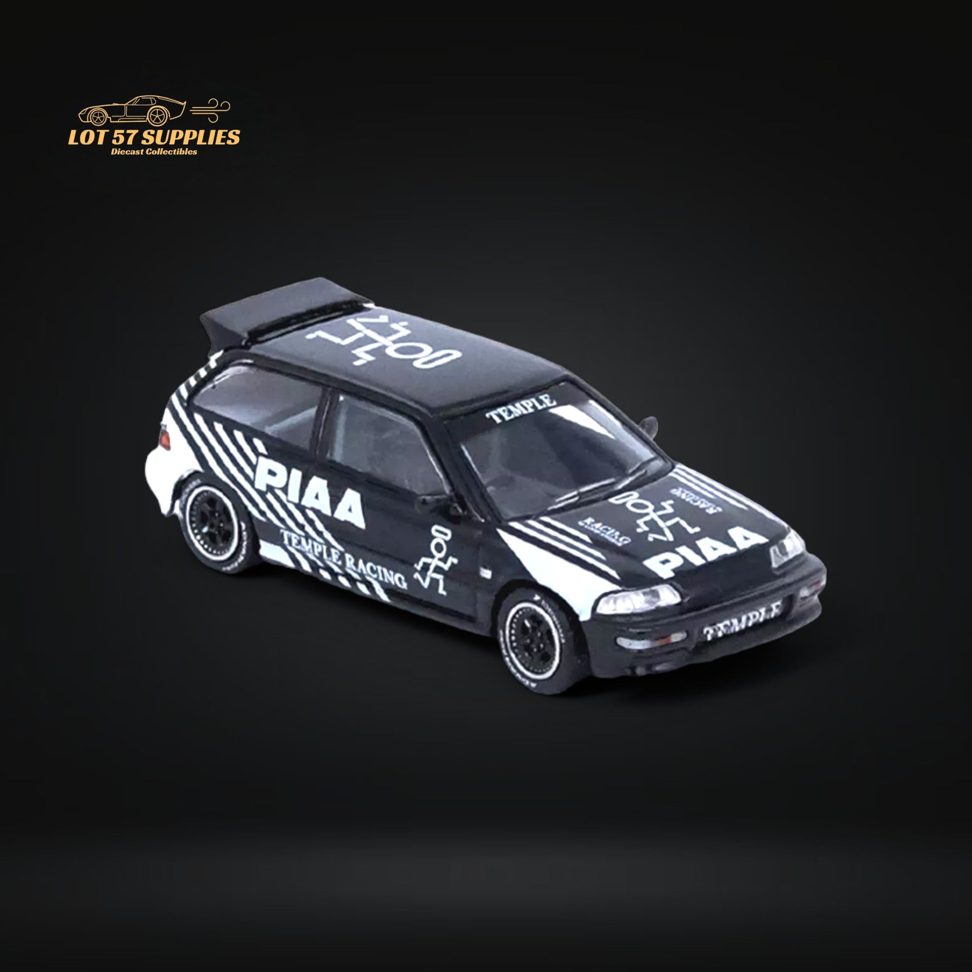 Inno64 Honda Civic EF9 "TEMPLE RACING" Osaka Auto Messe 2023 1:64 Main image