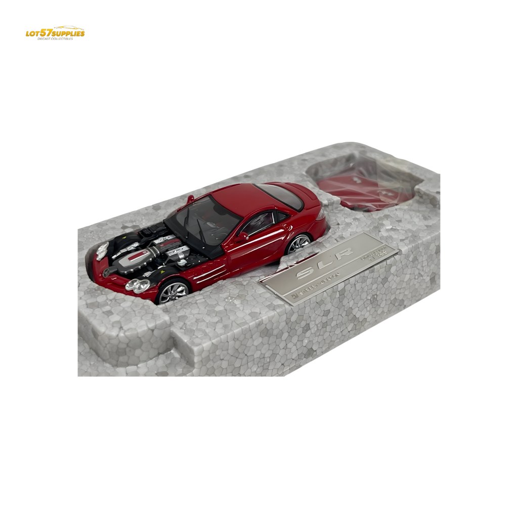 Street Weapon Mercedes Benz McLaren SLR in Red With Detachable Hood 1:64