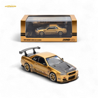 Inno64 TOP SECRET R34 GT-R - Gold 1:64