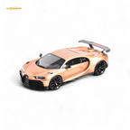 YM Model Bugatti Chiron PUR SPORT in Fantasy Rose Gold Limited to 299 Pcs 1:64 - Collectors World Toys
