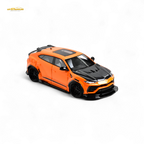 Flame Lamborghini Urus LBWK Metallic Orange Resin 1:64