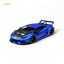 Flame Huracan LP610-4 LWBK WideBody Resin - MATTE BLUE LBWK 1:64