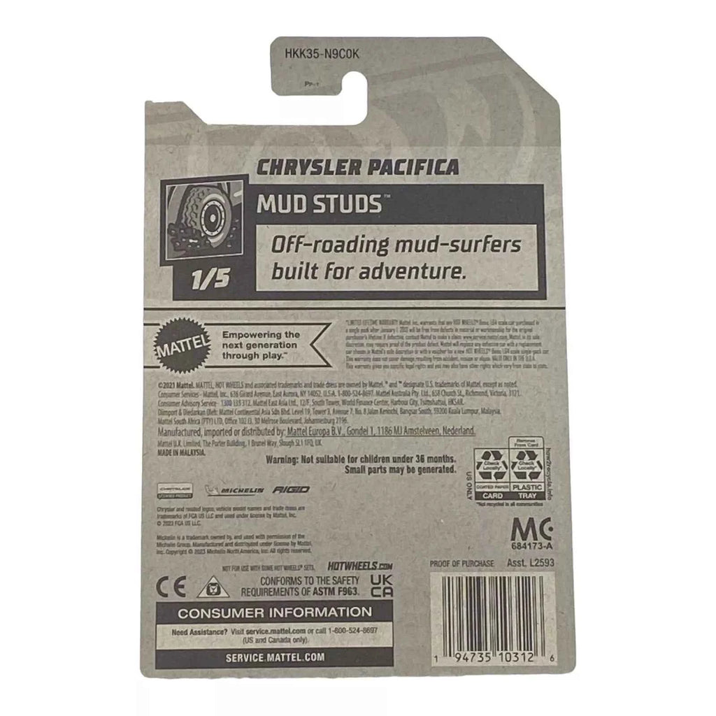 Hot Wheels Chrysler Pacifica - Mud Studs Series 1/5 -