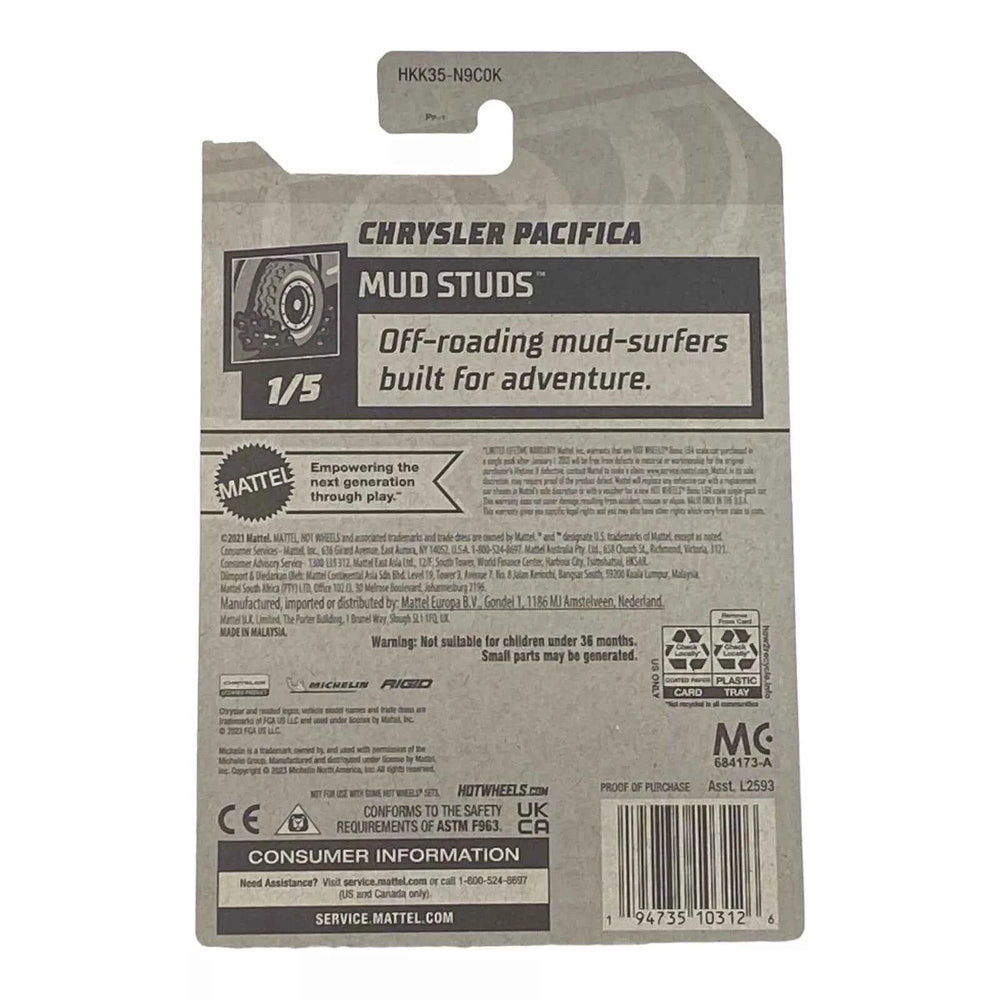 Hot Wheels Chrysler Pacifica - Mud Studs Series 1/5 -