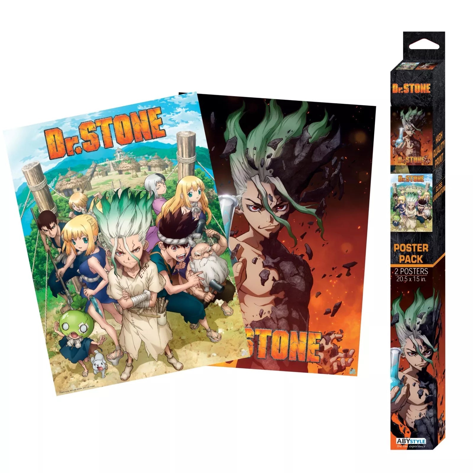 Dr. Stone Boxed Poster Set - Collectors World Toys