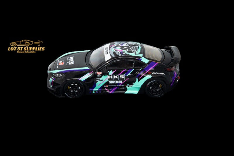 Fuji Toyota GR86 Rocket Bunny Pandem in HKS Livery 1:64 - Collectors World Toys