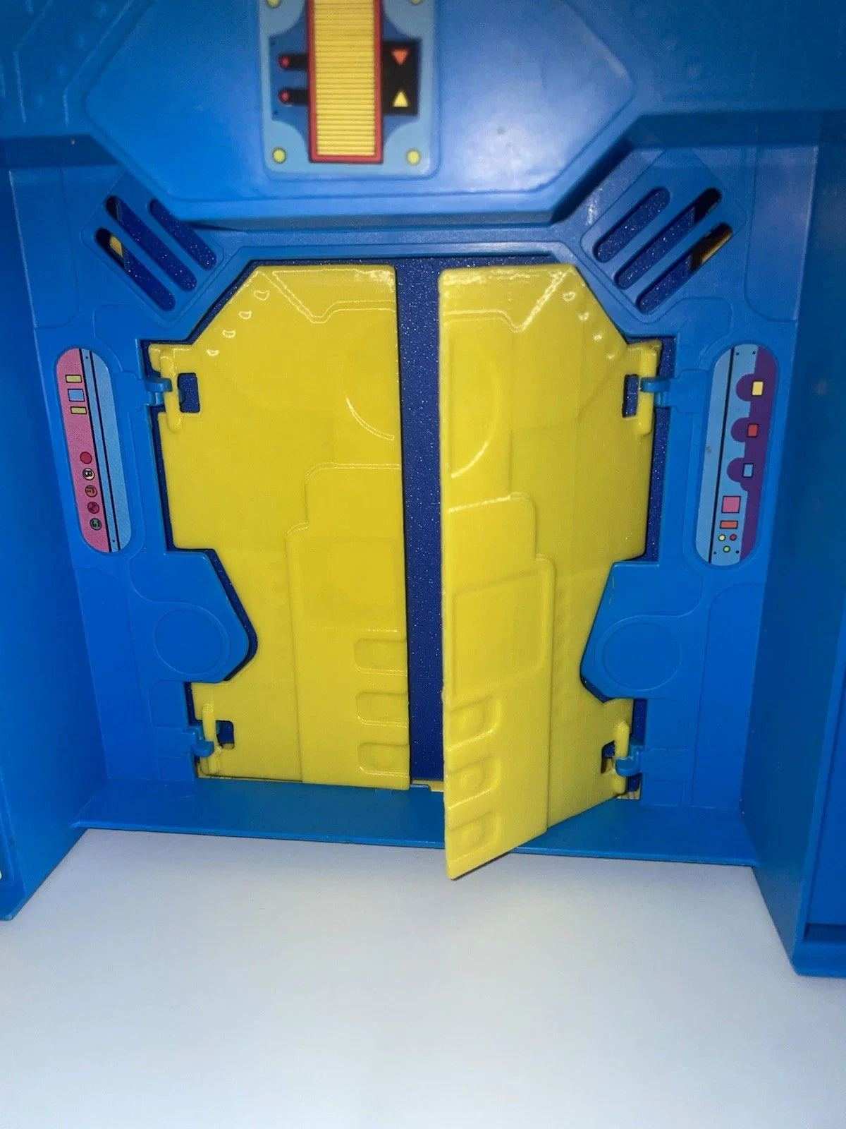 Kenner Super Powers Hall of Justice Playset Security Doors Set Repro Part 1984 Main image