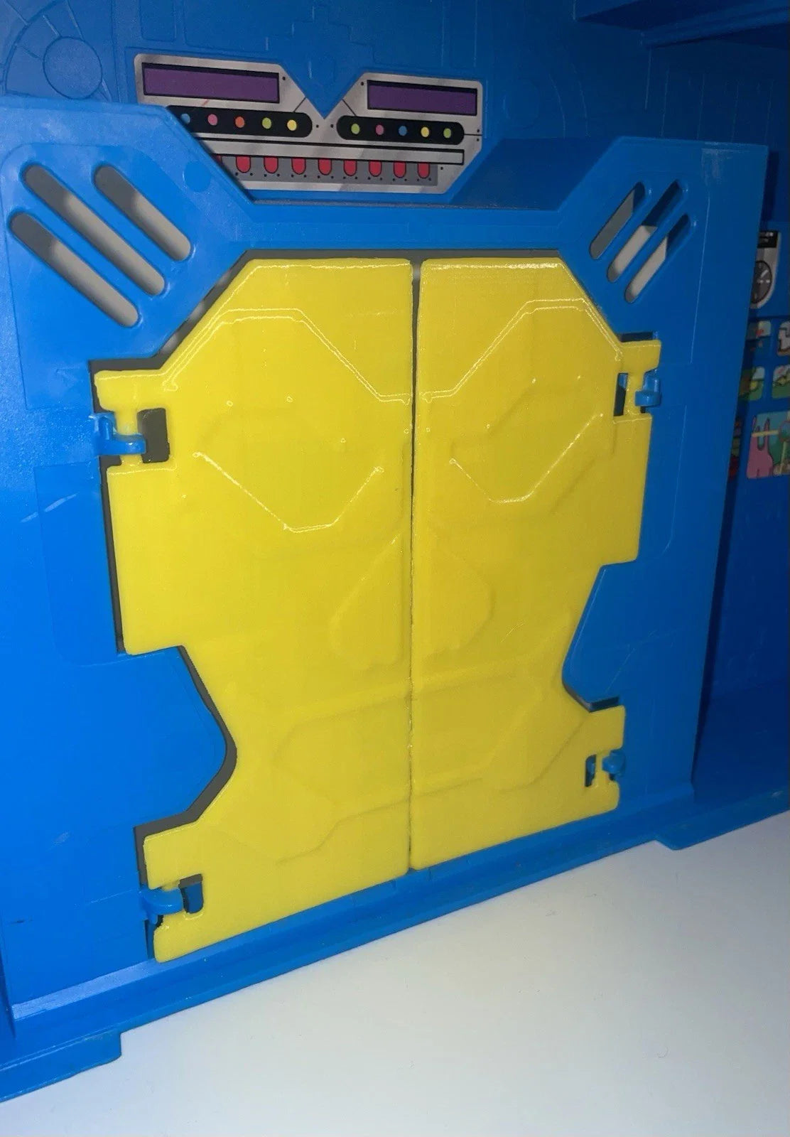 Kenner Super Powers Hall of Justice Playset Security Doors Set Repro Part 1984