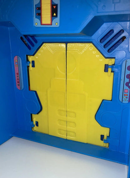 Kenner Super Powers Hall of Justice Playset Security Doors Set Repro Part 1984