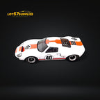 Zoom Ford GT40 MK1 White Gulf Livery #40 1:64 - Collectors World Toys