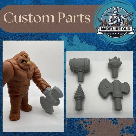 Vintage Clayface Batman The Animated Series 1993 Kenner Repro Accessories Main image