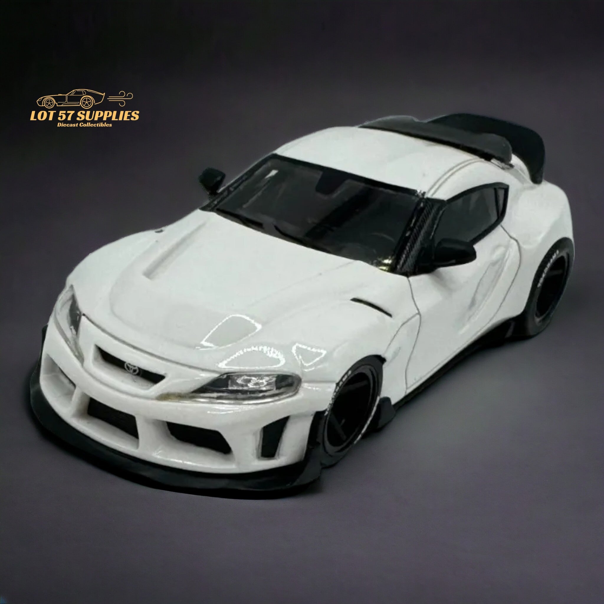 ATOZ Toyota Supra GR in White 1:64 Resin model Main image