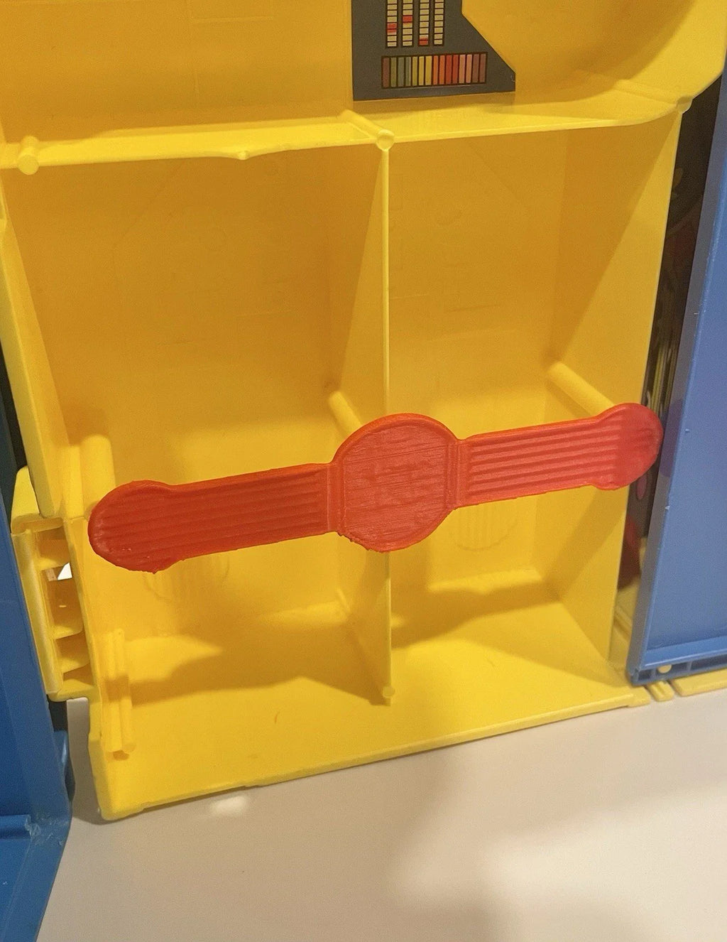 Kenner Super Powers Hall of Justice Playset Transporter Strap Repro Part 1984 - Collectors World Toys