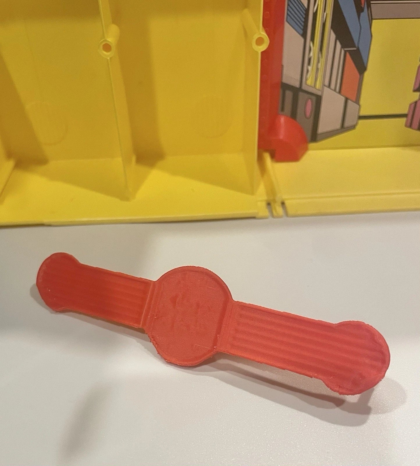 Kenner Super Powers Hall of Justice Playset Transporter Strap Repro Part 1984