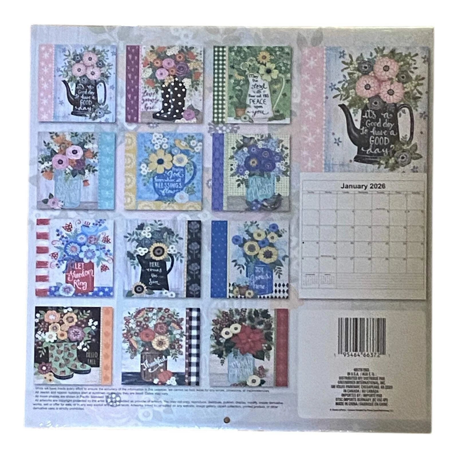 2026 Calendar - Blossom and Bloom