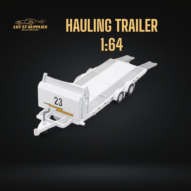 Aurora Model Car Towing Trailer Lighting #23 Livery 1:64 - Collectors World Toys Hover Image