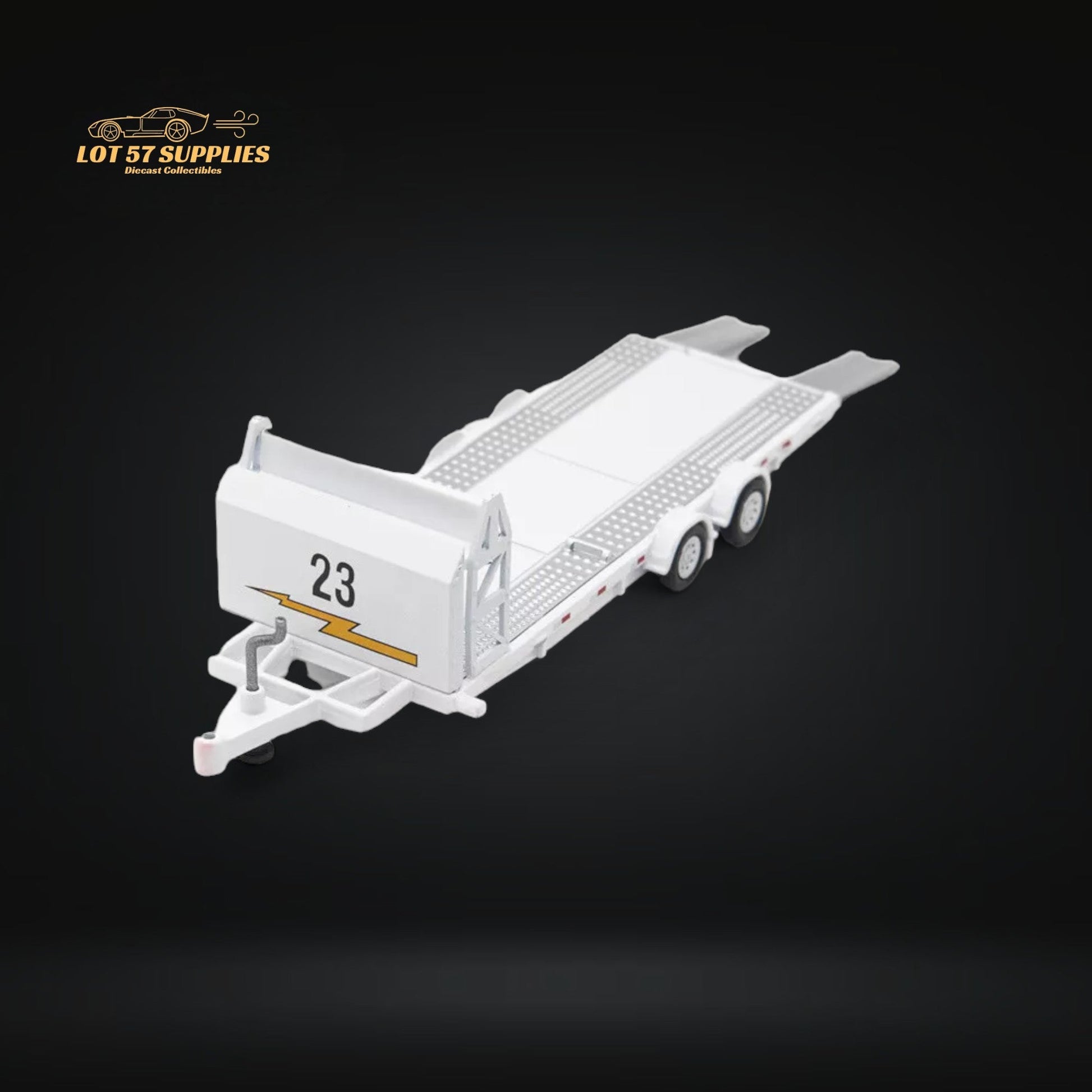 Aurora Model Car Towing Trailer Lighting #23 Livery 1:64 - Collectors World Toys