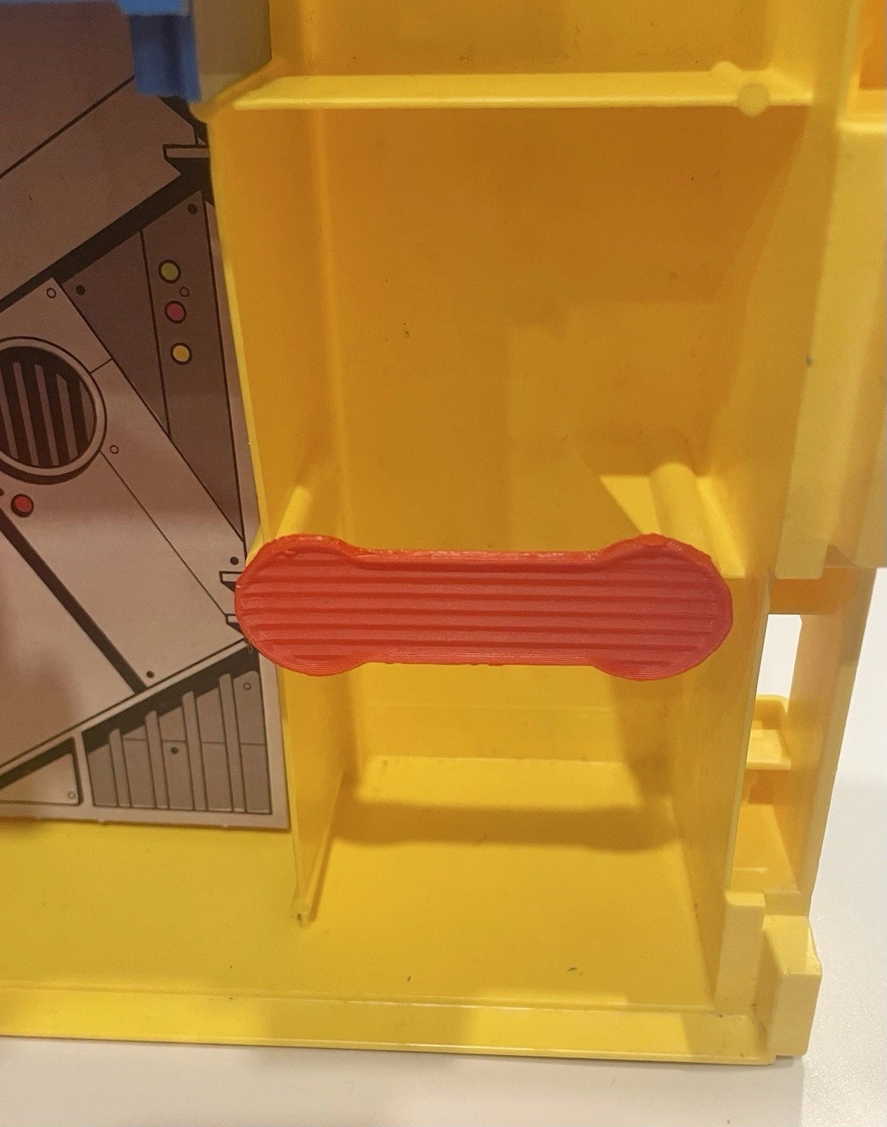 Kenner Super Powers Hall of Justice Playset Guard Strap Clip Repro Part 1984