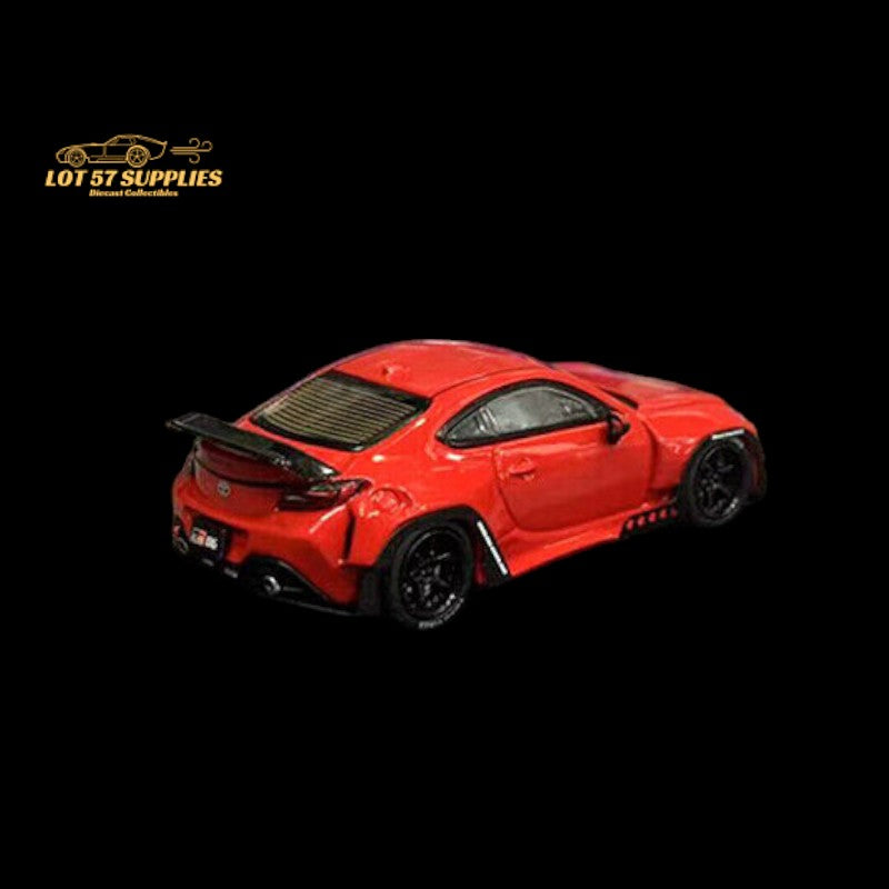 Fuji Toyota GR86 Rocket Bunny Pandem in Red 1:64 - Collectors World Toys