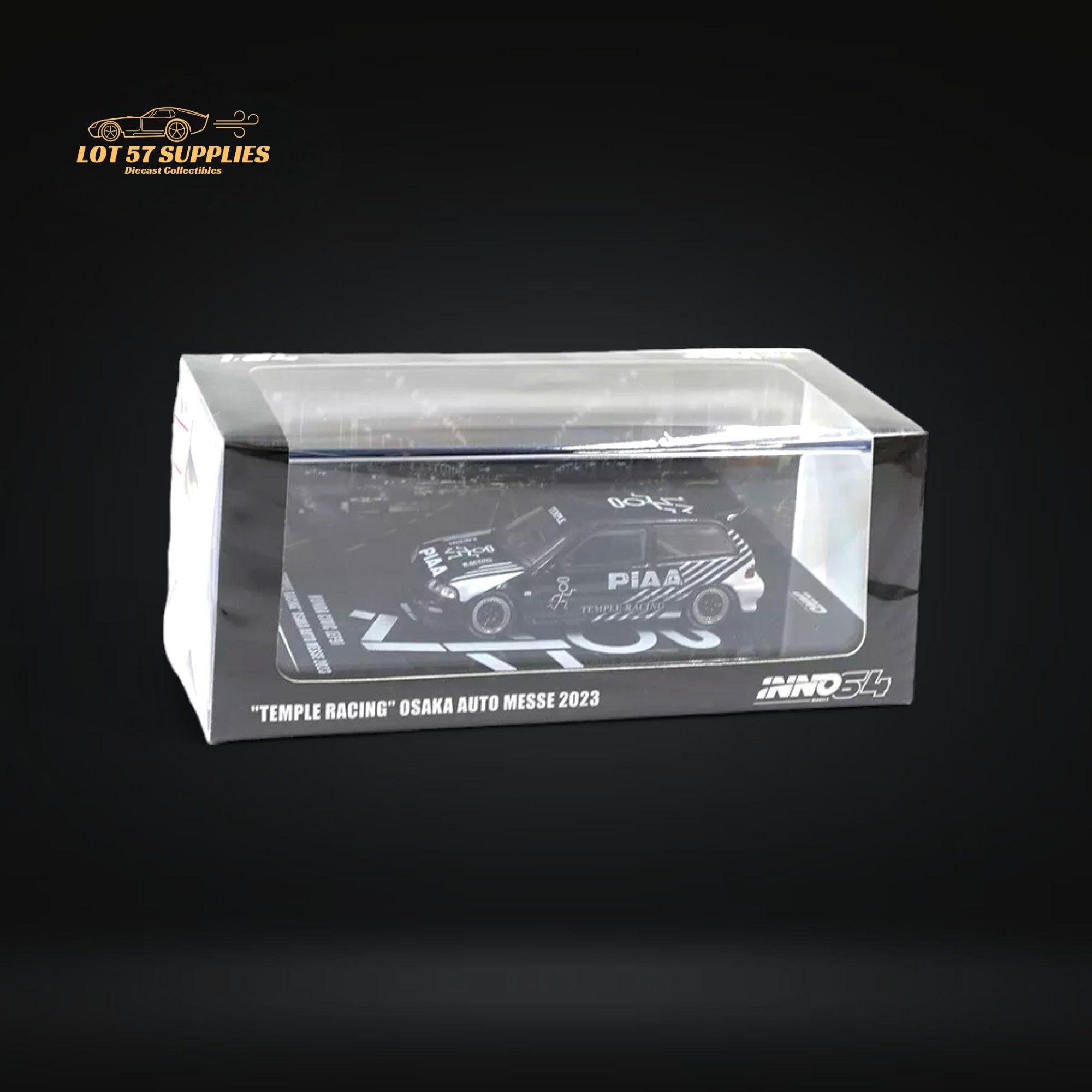 Inno64 Honda Civic EF9 "TEMPLE RACING" Osaka Auto Messe 2023 1:64