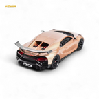 YM Model Bugatti Chiron PUR SPORT in Fantasy Rose Gold Limited to 299 Pcs 1:64 - Collectors World Toys