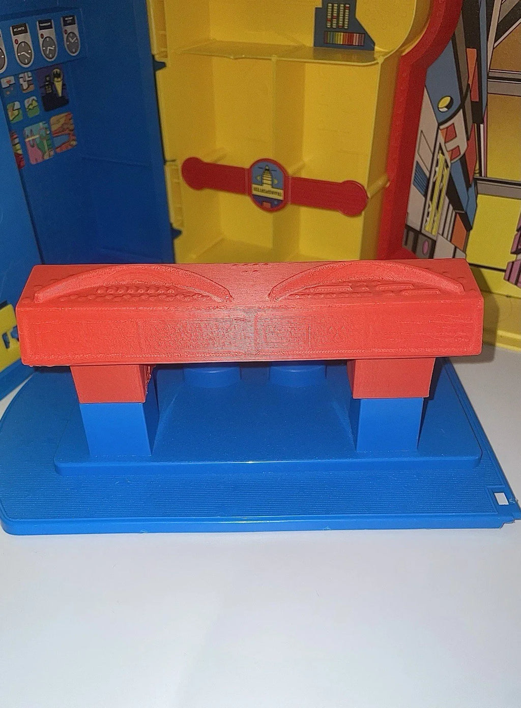 Kenner Super Powers Hall of Justice Playset Console Computer Repro Part 1984 - Collectors World Toys