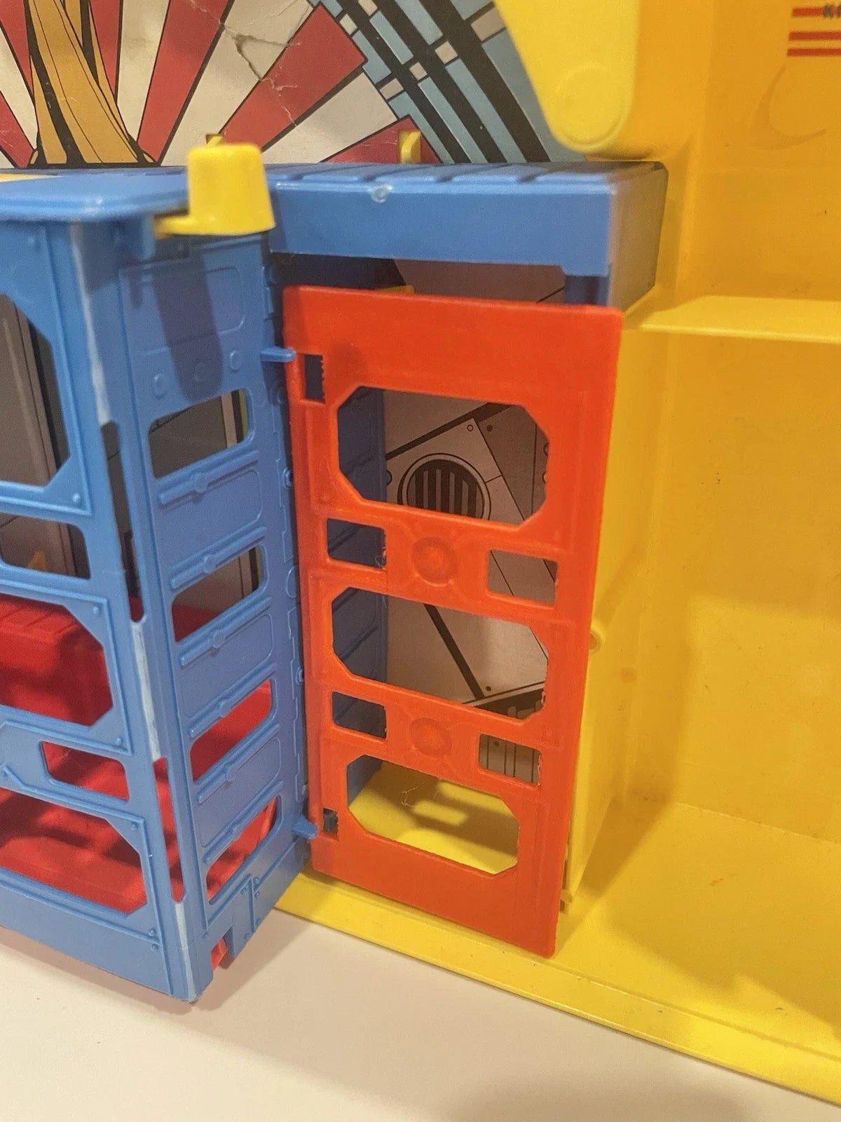 Kenner Super Powers Hall of Justice Playset Jail Door Repro Part 1984