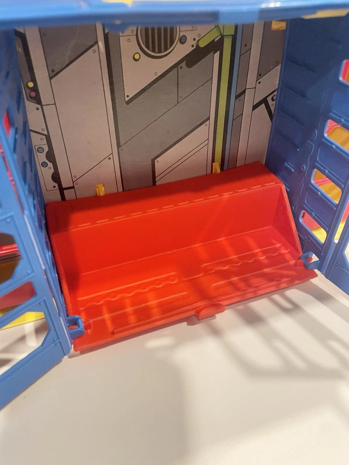 Kenner Super Powers Hall of Justice Playset Jail Floor Repro Part 1984 Main image