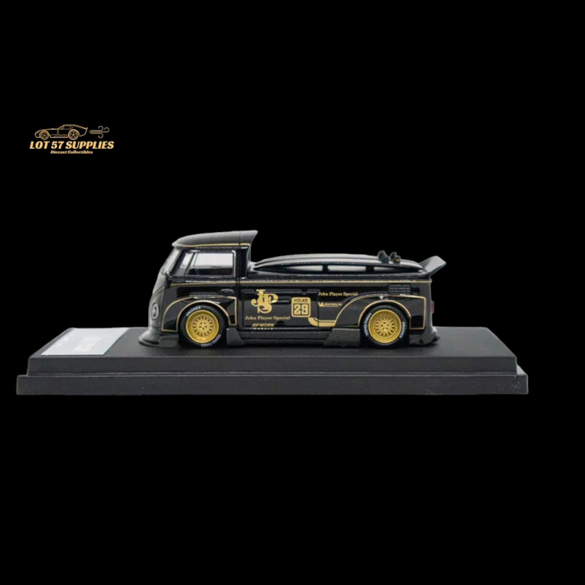 TPC Volkswagen T1 Pick Up JPS with Surfboards & Figure 1:64