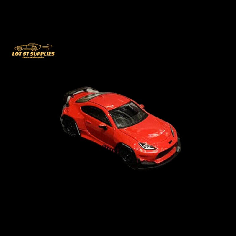 Fuji Toyota GR86 Rocket Bunny Pandem in Red 1:64 - Collectors World Toys
