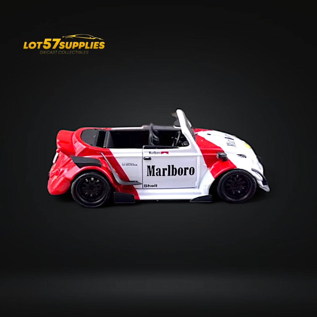 HKM Model VW Beetle Convertible Cabriolet Marlboro 1:64 Limited to 599 Pcs - Collectors World Toys