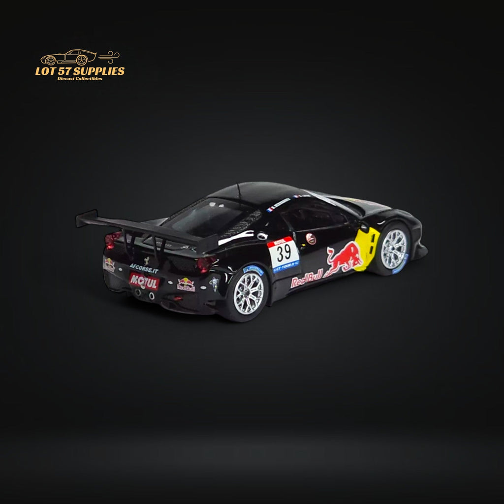 Tarmac Works Hobby64 Ferrari 458 Italia GT3 #39 GT TOUR 2011 Red Bull 1:64 - Collectors World Toys