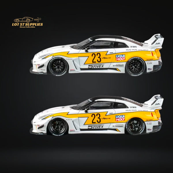 CM Model Nissan Skyline GT-R R35RR LBWK Silhouette #23 1:64 CM64-35RR-12 - Collectors World Toys