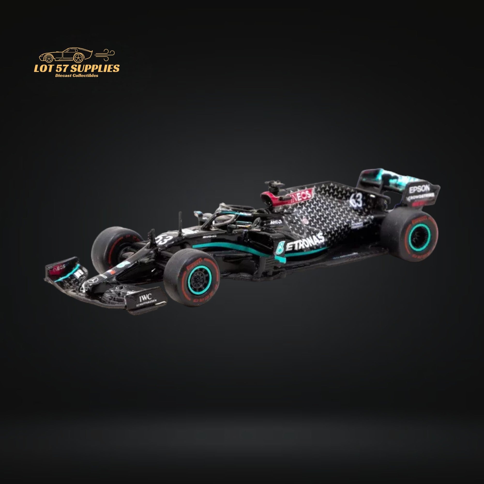 Tarmac Works Mercedes-AMG F1 W11 EQ Performance Sakhir Grand Prix 2020 George Russell 1:64 Main image