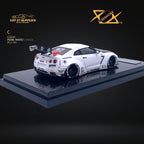 Error404 LB-Works Skyline GT-R R35 Pearl White Carbon Hood 1:64 - Collectors World Toys
