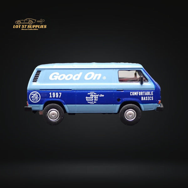 Tarmac Works X Schuco Collab64 Volkswagen T3 Panel Van GOOD ON 1:64 T64S-001-GO