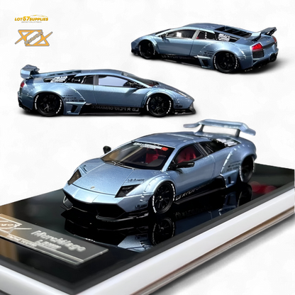 Error404 Lamborghini Murcielago LBWK - Ice Blue Low Tail 1:64