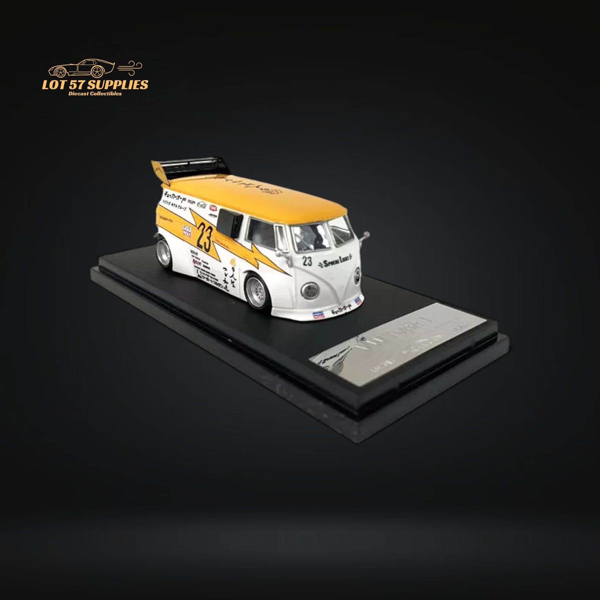 Aurora Model VW Volkswagen T1 Van Bus Lighting #23 Livery 1:64 - Collectors World Toys