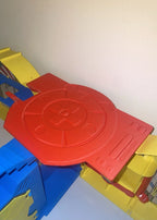 Kenner Super Powers Hall of Justice Playset Landing Pad Platform Repro Part 1984 - Collectors World Toys