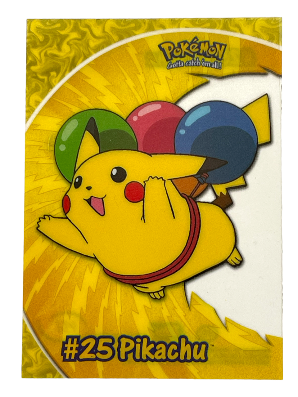 Pokemon: Pikachu Clear Topps PC1 - Near Mint Main image